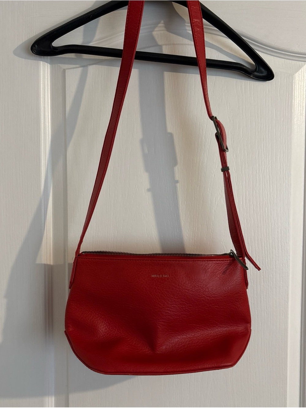 Matt & Nat Red Crossbody Shoulder Bag